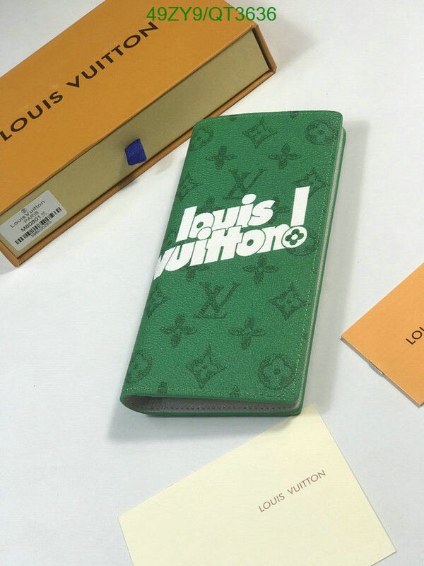 LV Bag-(4A)-Wallet- Code: QT3636 $ 64USD