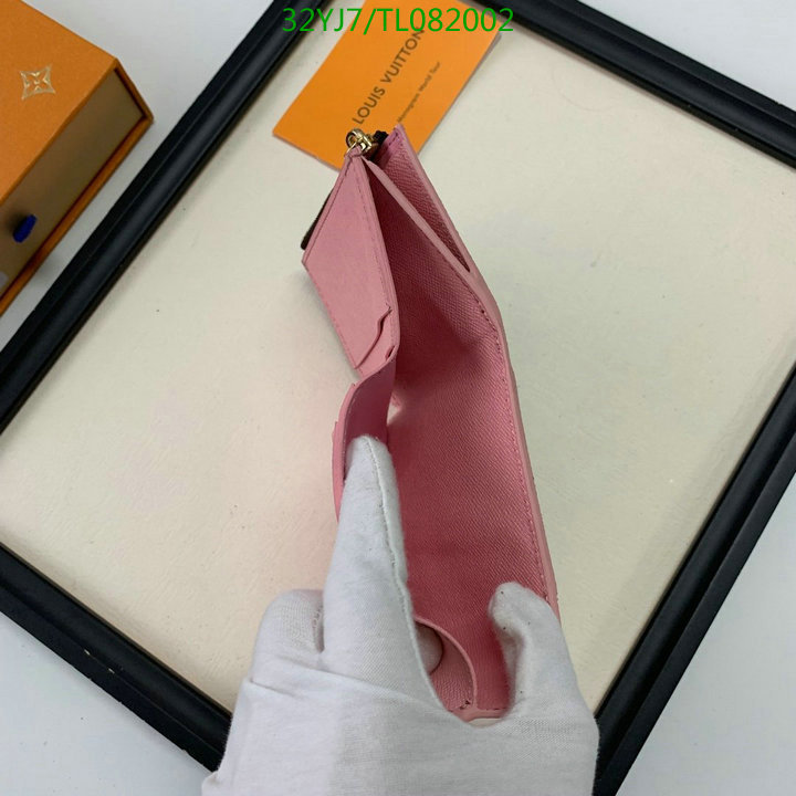LV Bags-(4A)-Wallet-,Code: TL082002,$ 42USD