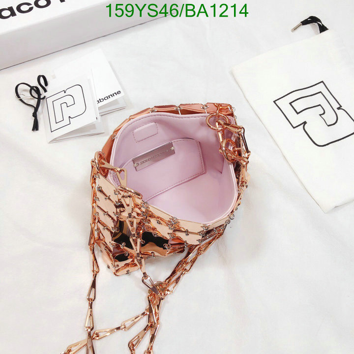 Paco Rabanne Bag-(4A)-Diagonal-,Code: BA1214,$ 207USD