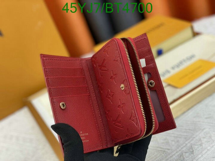 LV Bag-(4A)-Wallet- Code: BT4700 $ 59USD
