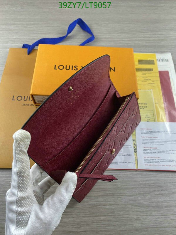 LV Bags-(4A)-Wallet-,Code: LT9057,$ 51USD