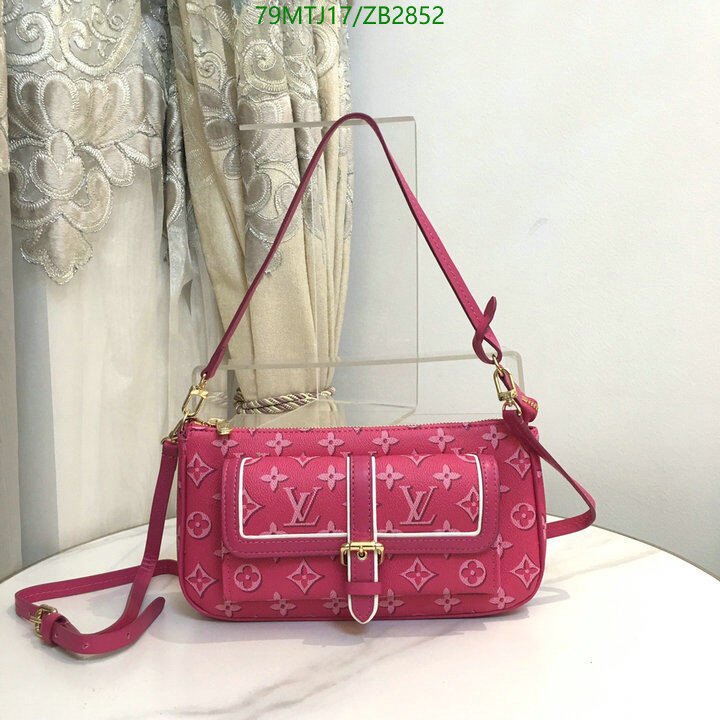 LV Bags-(4A)-Pochette MTis Bag-Twist-,Code: ZB2852,$ 103USD