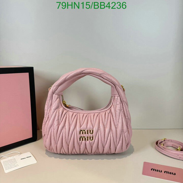 Miu Miu Bag-(4A)-Diagonal- Code: BB4236