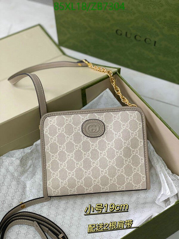 Gucci Bag-(4A)-Diagonal-,Code: ZB7304,$ 111USD