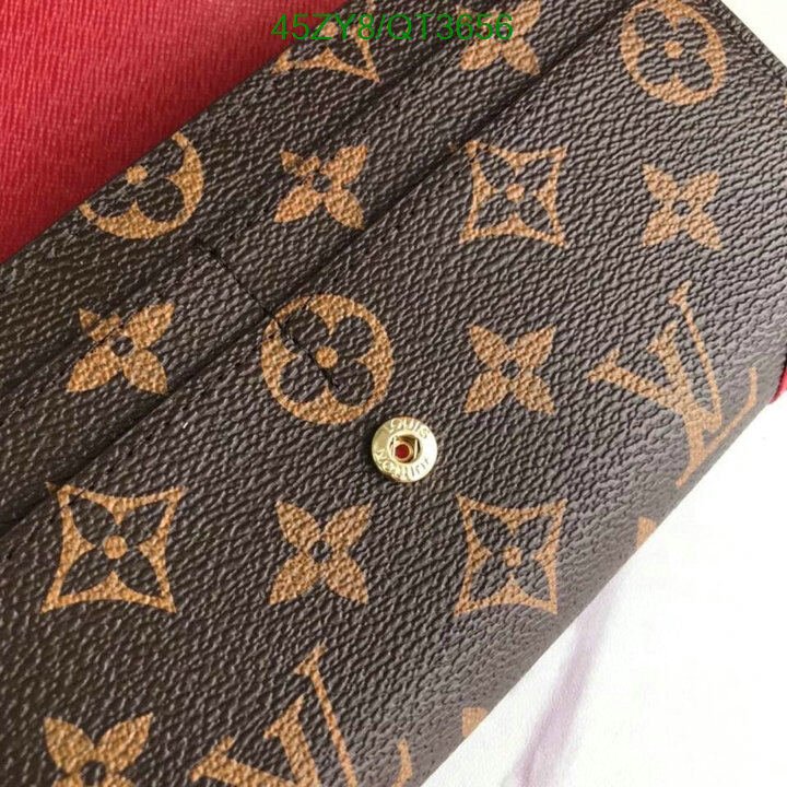 LV Bag-(4A)-Wallet- Code: QT3656 $ 59USD