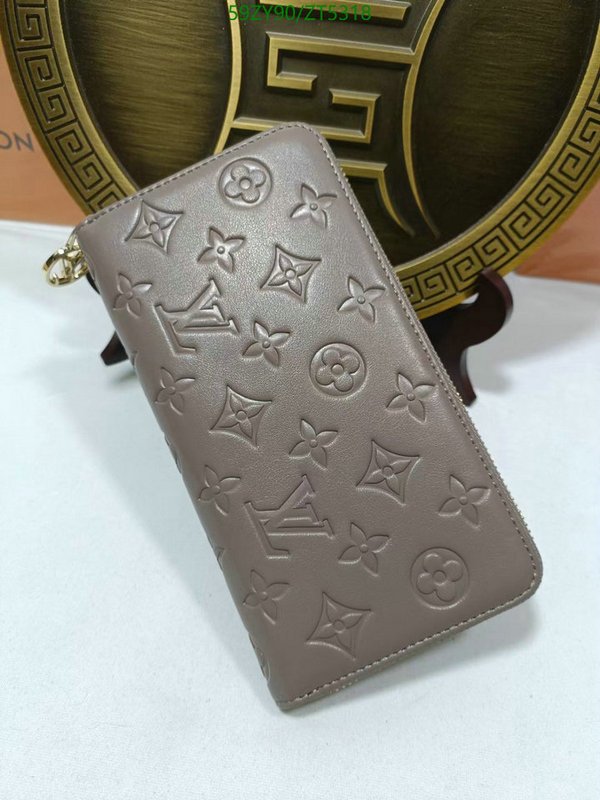 LV Bags-(4A)-Wallet-,Code: ZT5318,$ 77USD