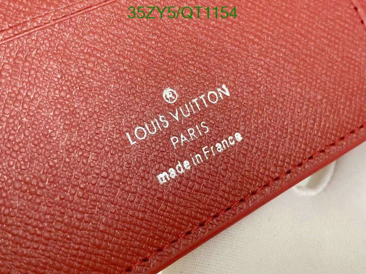 LV Bag-(4A)-Wallet- Code: QT1154 $ 46USD