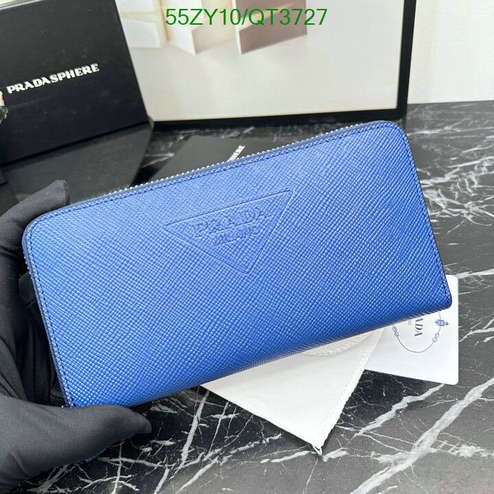 Prada Bag-(4A)-Wallet- Code: QT3727 $ 72USD