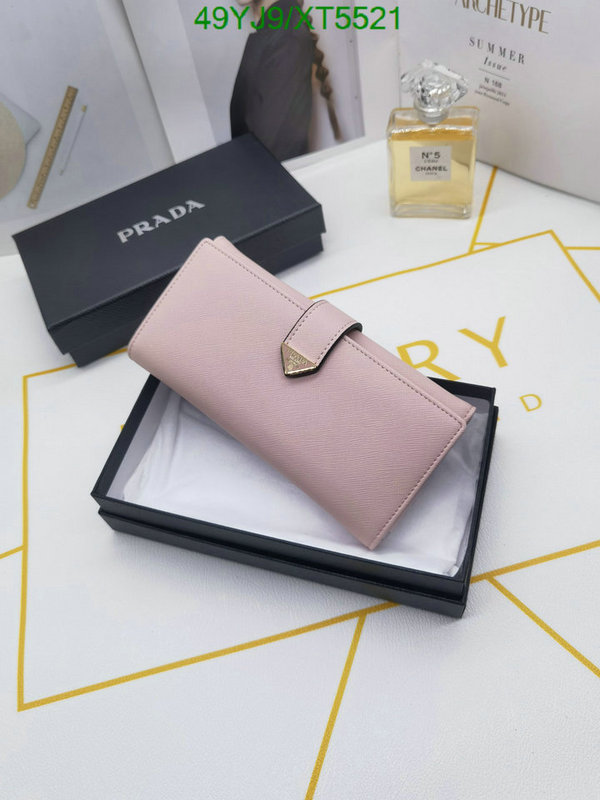 Prada Bag-(4A)-Wallet-,Code: XT5521,$ 64USD