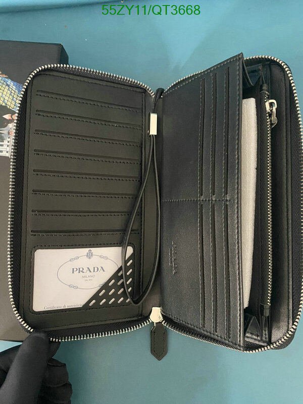 Prada Bag-(4A)-Wallet- Code: QT3668 $ 72USD
