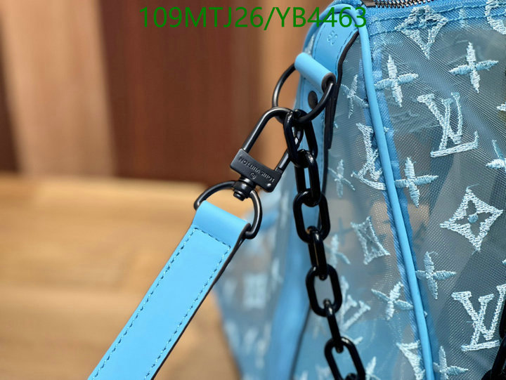 LV Bags-(4A)-Keepall BandouliRe 45-50-,Code: YB4463,$ 142USD