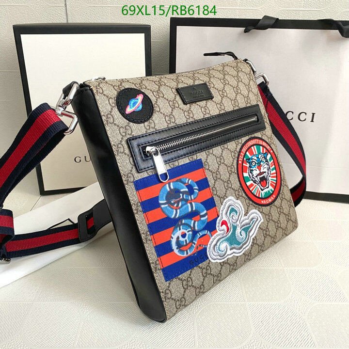 Gucci Bag-(4A)-Diagonal- Code: RB6184 $ 90USD