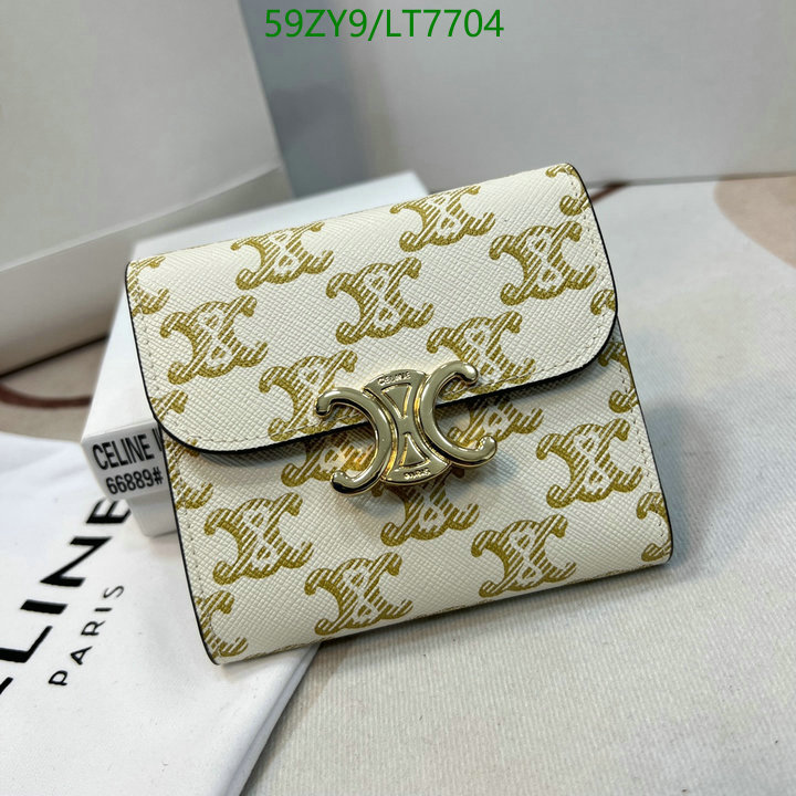 Celine Bag-(4A)-Wallet-,Code: LT7704,$ 77USD