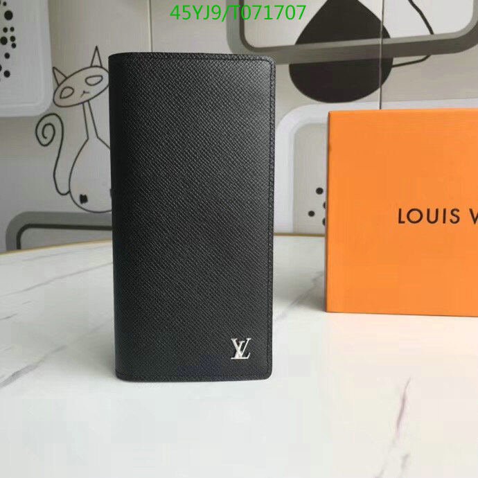LV Bags-(4A)-Wallet-,Code: T071707,$ 59USD