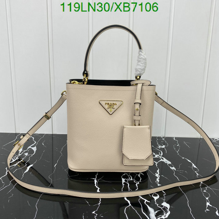 Prada Bag-(4A)-Bucket Bag- Code: XB7106 $ 155USD