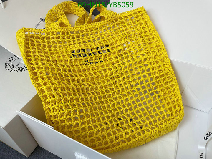 Prada Bag-(4A)-Handbag- Code: YB5059 $ 90USD