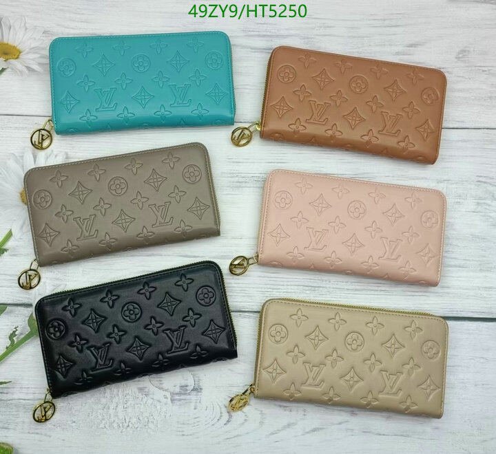 LV Bags-(4A)-Wallet-,Code: HT5250,$ 64USD