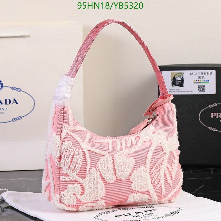 Prada Bag-(4A)-Re-Edition 2000,Code: YB5320,$ 124USD