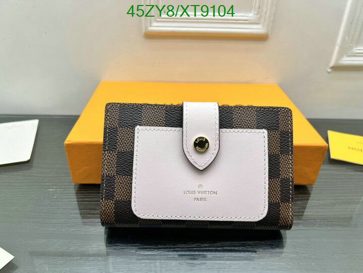 LV Bag-(4A)-Wallet- Code: XT9104 $ 59USD