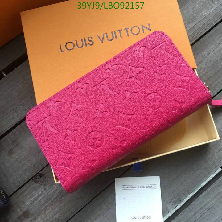 LV Bags-(4A)-Wallet-,Code: LB092157,