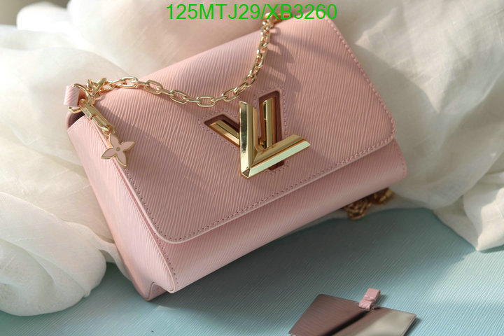 LV Bags-(4A)-Pochette MTis Bag-Twist-,Code: XB3260,$ 163USD