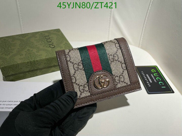 Gucci Bag-(4A)-Wallet-,Code: ZT421,$ 59USD