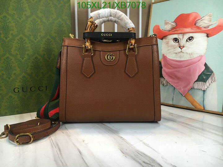 Gucci Bag-(4A)-Diana-Bamboo-,Code: XB7078,$ 137USD