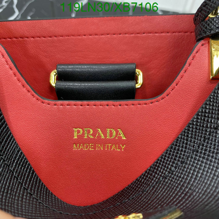 Prada Bag-(4A)-Bucket Bag- Code: XB7106 $ 155USD