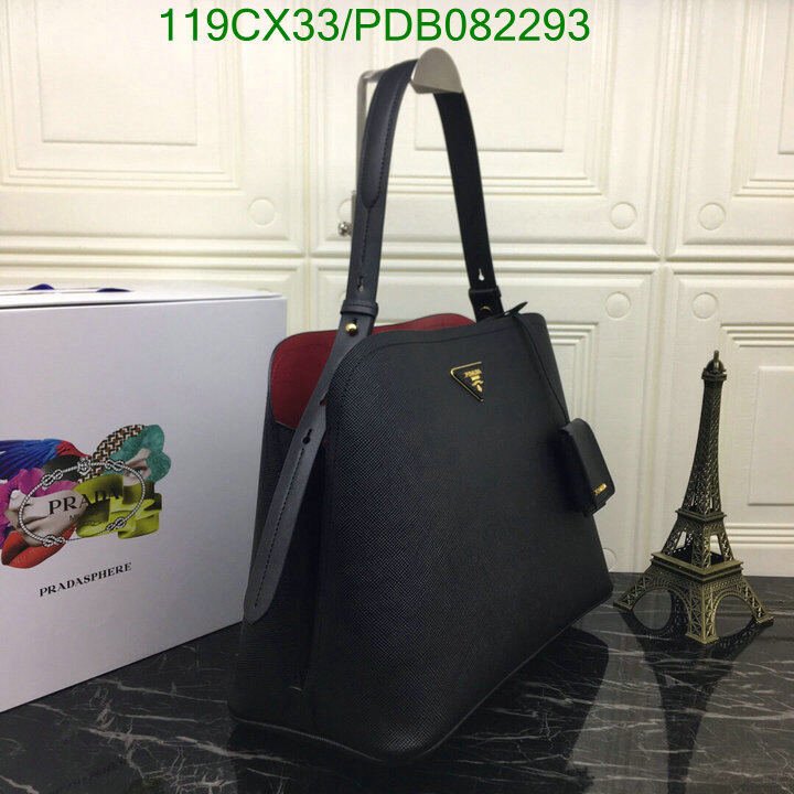 Prada Bag-(4A)-Handbag-,Code: PDB082293,$ 155USD