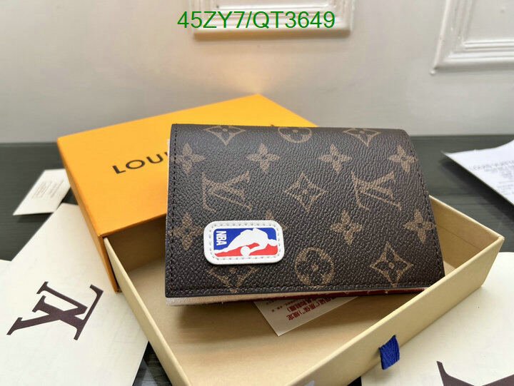 LV Bag-(4A)-Wallet- Code: QT3649 $ 59USD