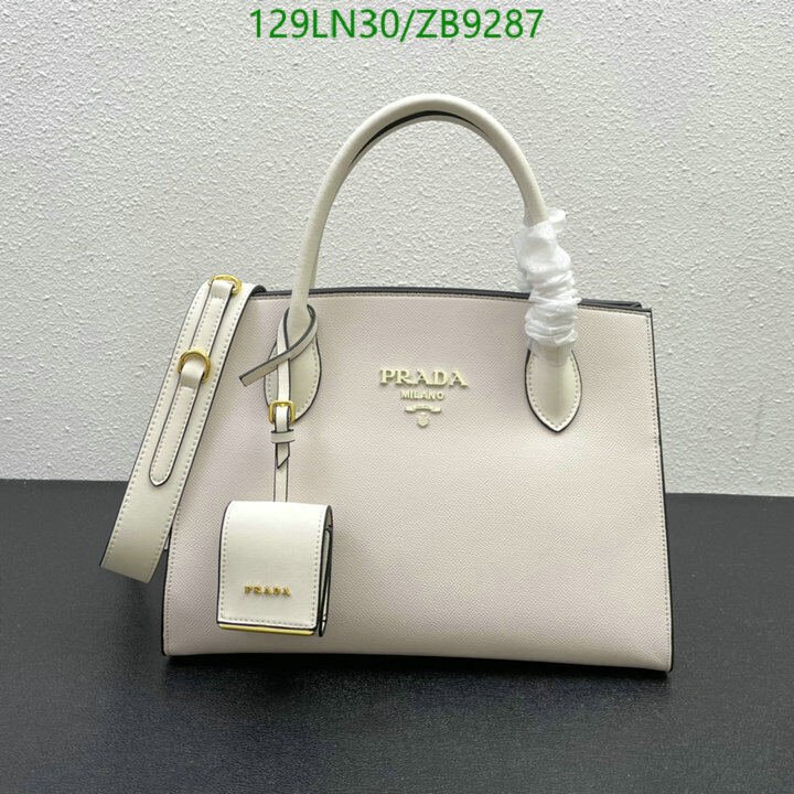 Prada Bag-(4A)-Handbag-,Code: ZB9287,$ 168USD