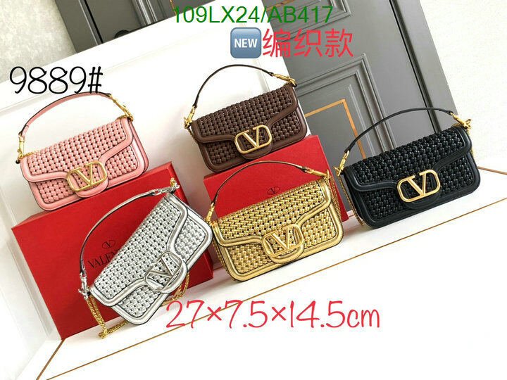 Valentino Bag-(4A)-LOC-V Logo Code: AB417 $ 142USD