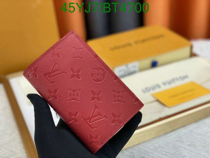LV Bag-(4A)-Wallet- Code: BT4700 $ 59USD