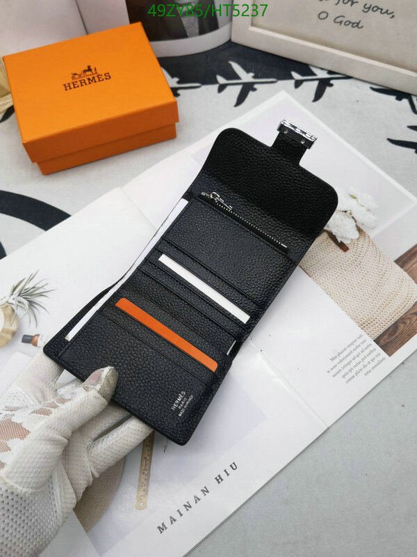 Hermes Bag-(4A)-Wallet-,Code: HT5237,$ 64USD