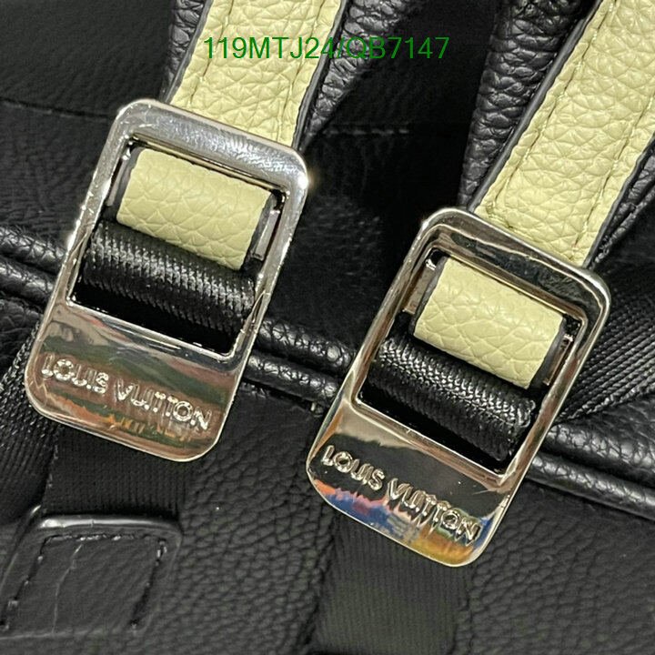 LV Bag-(4A)-Backpack- Code: QB7147 $ 155USD