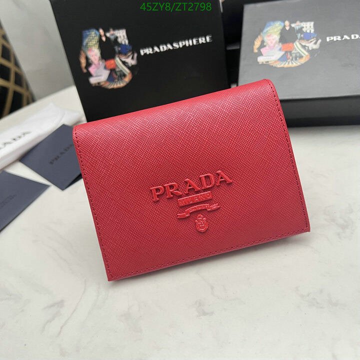 Prada Bag-(4A)-Wallet-,Code: ZT2798,$ 59USD
