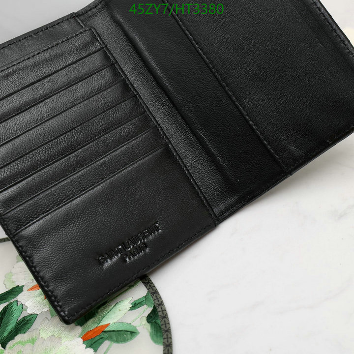 YSL Bag-(4A)-Wallet-,Code: HT3380,$ 59USD
