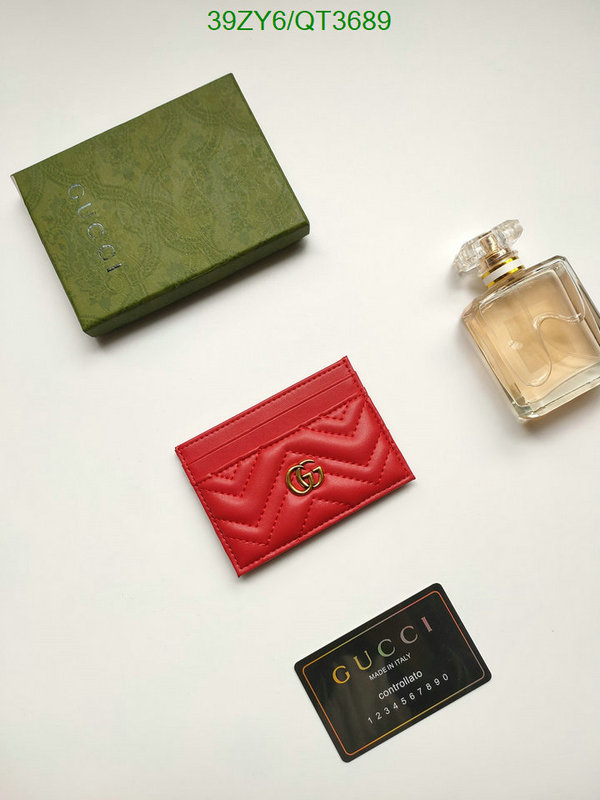 Gucci Bag-(4A)-Wallet- Code: QT3689 $ 51USD