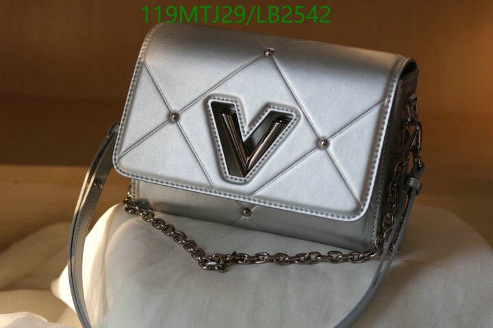 LV Bags-(4A)-Pochette MTis Bag-Twist-,Code: LB2542,$ 155USD