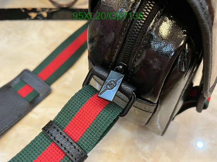Gucci Bag-(4A)-Diagonal- Code: QB7136 $ 124USD