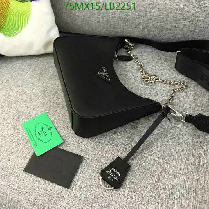 Prada Bag-(4A)-Re-Edition 2005 Code: LB2251 $ 98USD