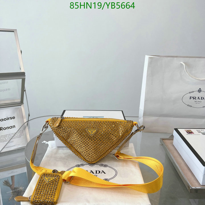 Prada Bag-(4A)-Triangle-,Code: YB5664,$ 111USD