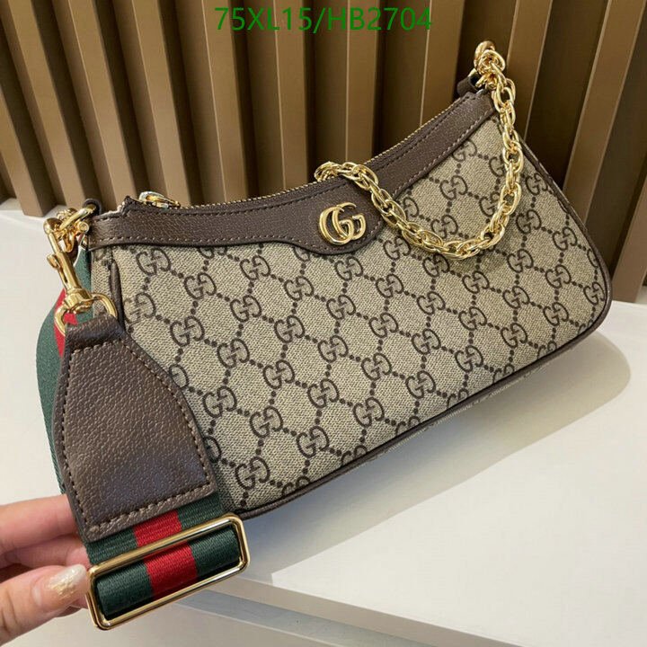 Gucci Bag-(4A)-Diagonal-,Code: HB2704,$ 98USD