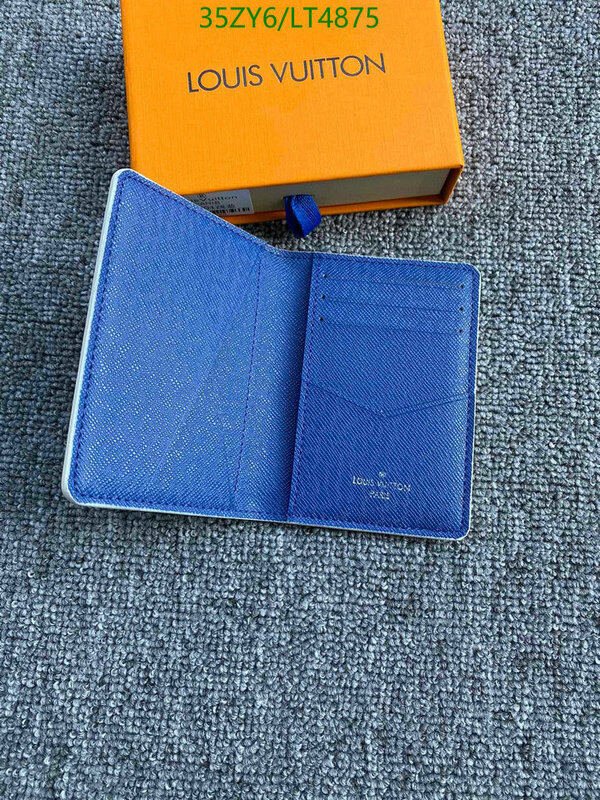 LV Bags-(4A)-Wallet-,Code: LT4875,$ 46USD