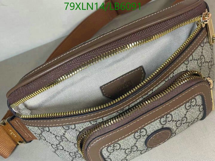 Gucci Bag-(4A)-Diagonal-,Code: LB6091,$ 103USD