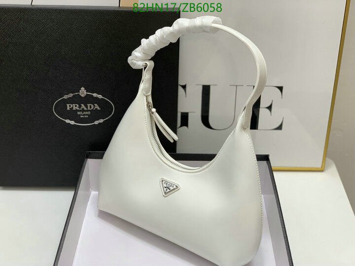 Prada Bag-(4A)-Handbag- Code: ZB6058 $ 107USD