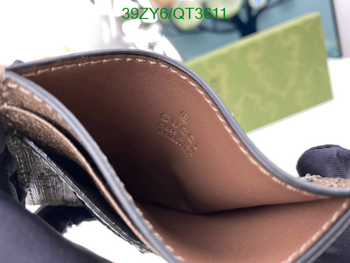 Gucci Bag-(4A)-Wallet- Code: QT3611 $ 51USD