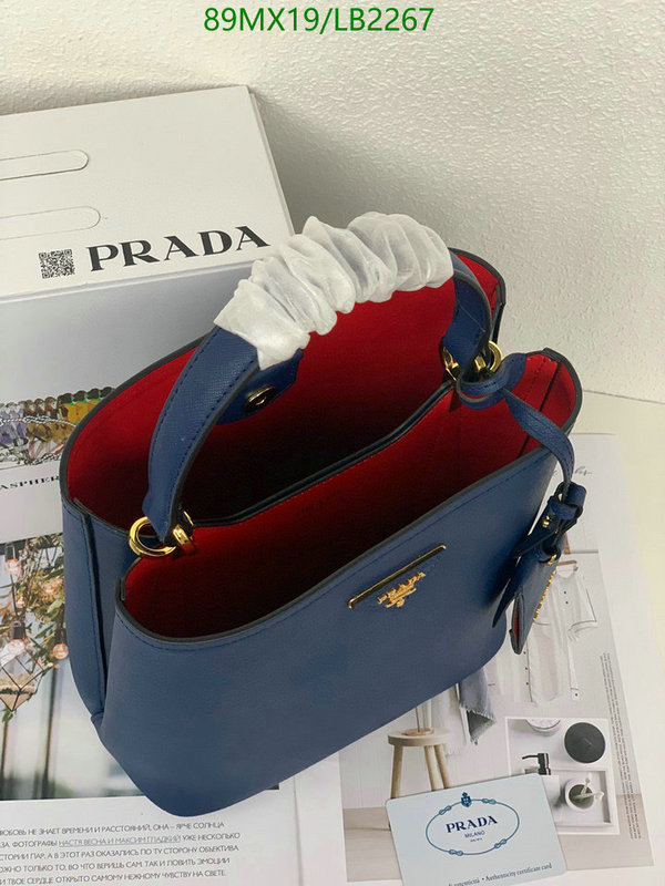 Prada Bag-(4A)-Bucket Bag- Code: LB2267 $ 116USD