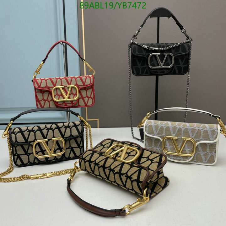 Valentino Bag-(4A)-LOC-V Logo ,Code: YB7472,$ 116USD