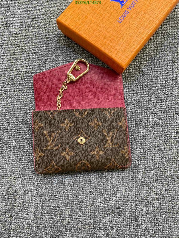 LV Bags-(4A)-Wallet-,Code: LT4873,$ 46USD